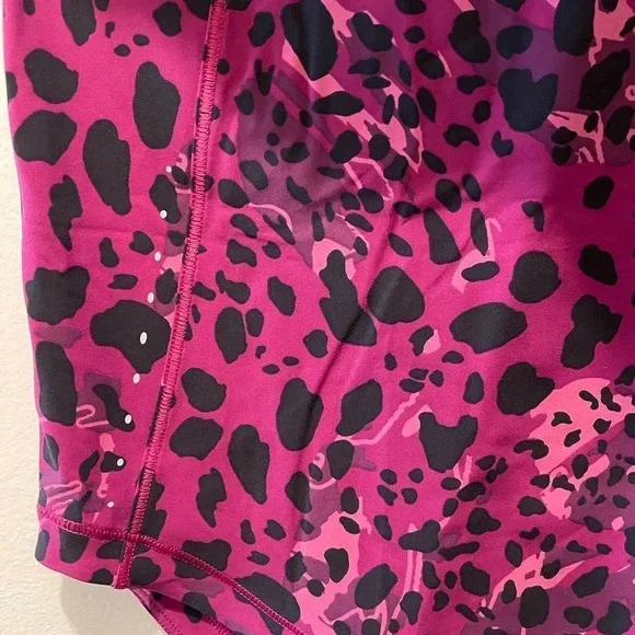 NWT Lululemon Sculp Tank Top Cheetah Print Magenta Purple Size 4 - Picture 4 of 10